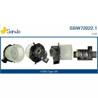Pulseur d'air habitacle SANDO SBW72022.1