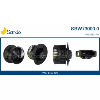 Pulseur d'air habitacle SANDO SBW73000.0