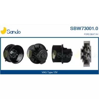 Pulseur d'air habitacle SANDO SBW73001.0
