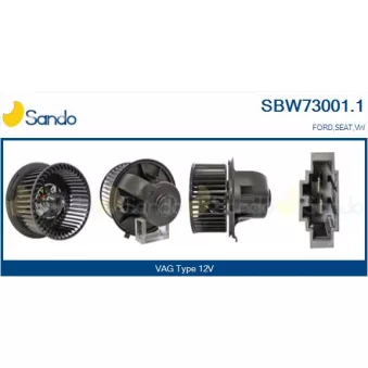 Pulseur d'air habitacle SANDO SBW73001.1