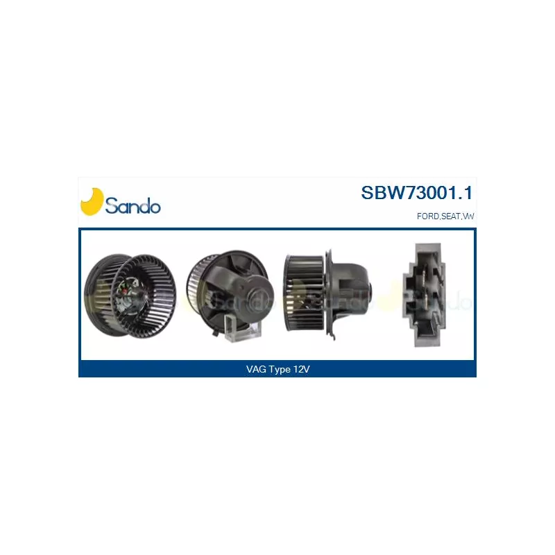 Pulseur d'air habitacle SANDO SBW73001.1