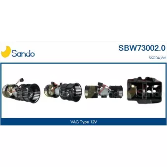 Pulseur d'air habitacle SANDO SBW73002.0