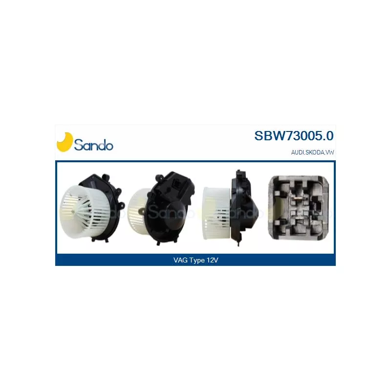 Pulseur d'air habitacle SANDO SBW73005.0