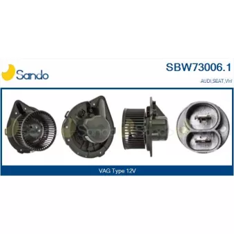 Pulseur d'air habitacle SANDO SBW73006.1