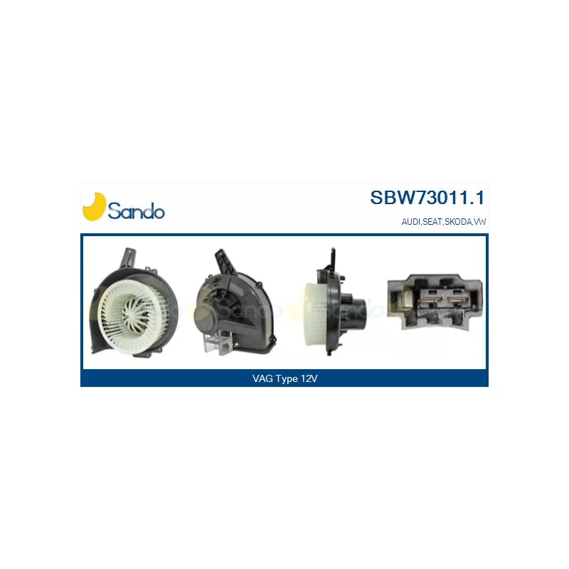 Pulseur d'air habitacle SANDO SBW73011.1