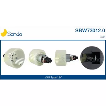 Pulseur d'air habitacle SANDO SBW73012.0