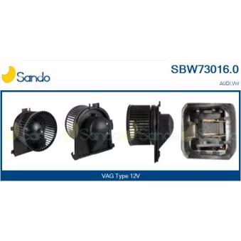 Pulseur d'air habitacle SANDO SBW73016.0