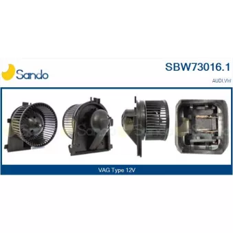 Pulseur d'air habitacle SANDO SBW73016.1