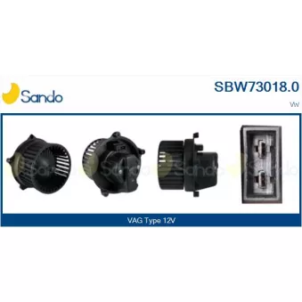 Pulseur d'air habitacle SANDO SBW73018.0
