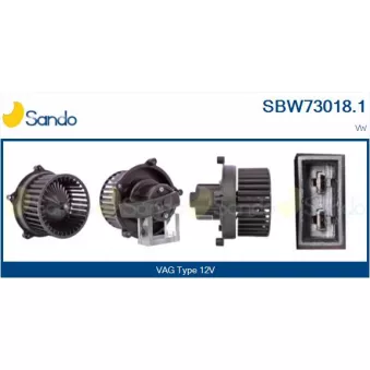 Pulseur d'air habitacle SANDO SBW73018.1