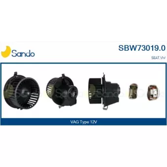 Pulseur d'air habitacle SANDO SBW73019.0