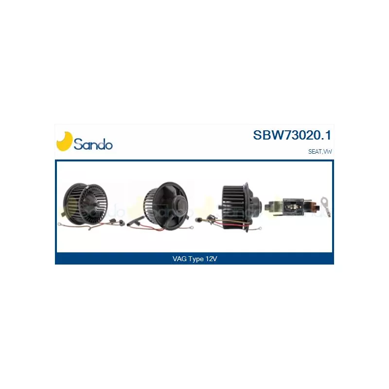 Pulseur d'air habitacle SANDO SBW73020.1