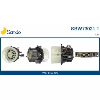 Pulseur d'air habitacle SANDO SBW73021.1