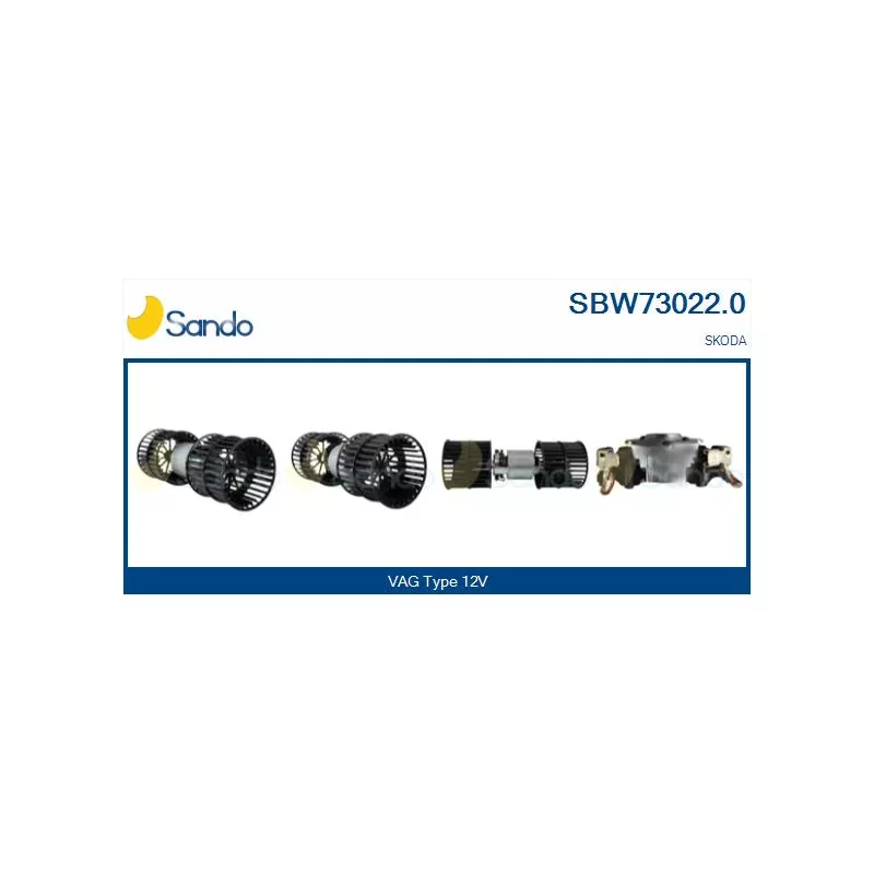 Pulseur d'air habitacle SANDO SBW73022.0
