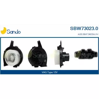 Pulseur d'air habitacle SANDO SBW73023.0