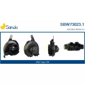 Pulseur d'air habitacle SANDO SBW73023.1