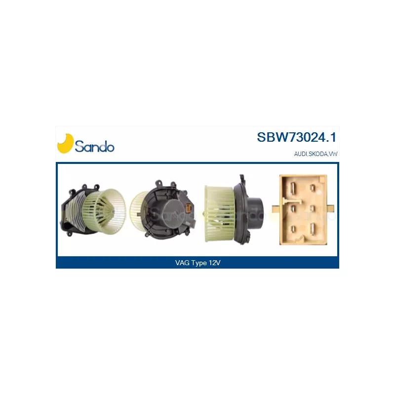 Pulseur d'air habitacle SANDO SBW73024.1
