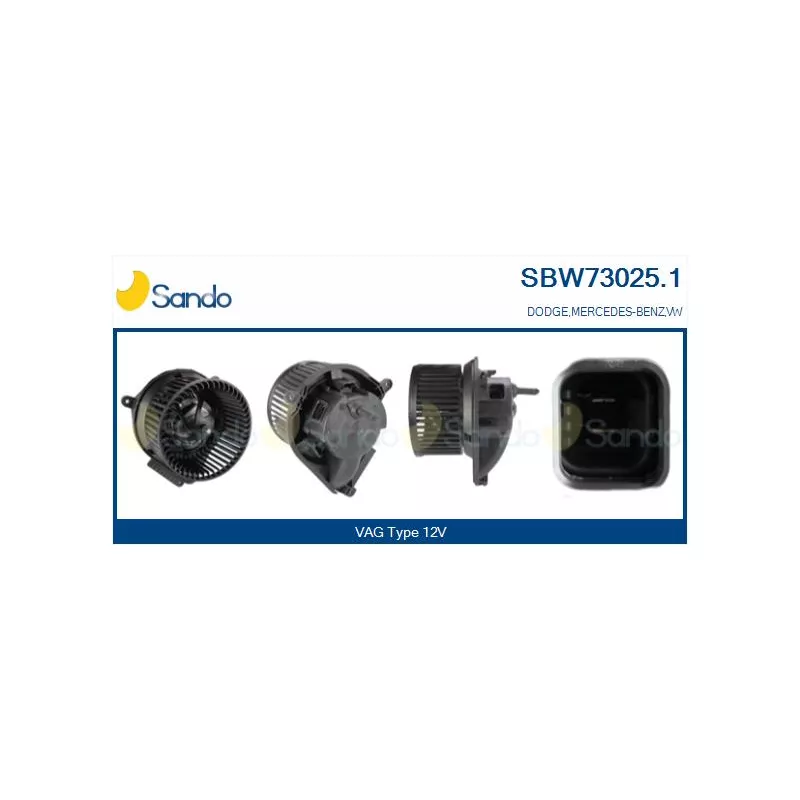 Pulseur d'air habitacle SANDO SBW73025.1