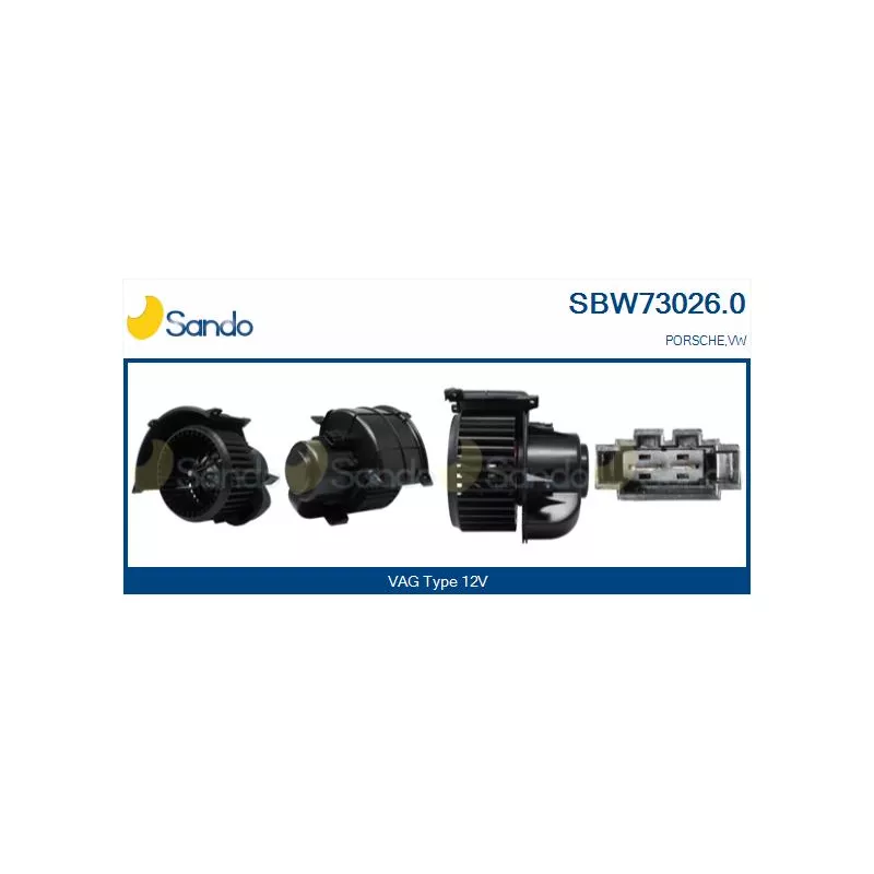 Pulseur d'air habitacle SANDO SBW73026.0