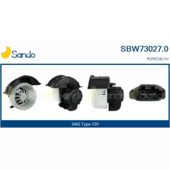 Pulseur d'air habitacle SANDO SBW73027.0