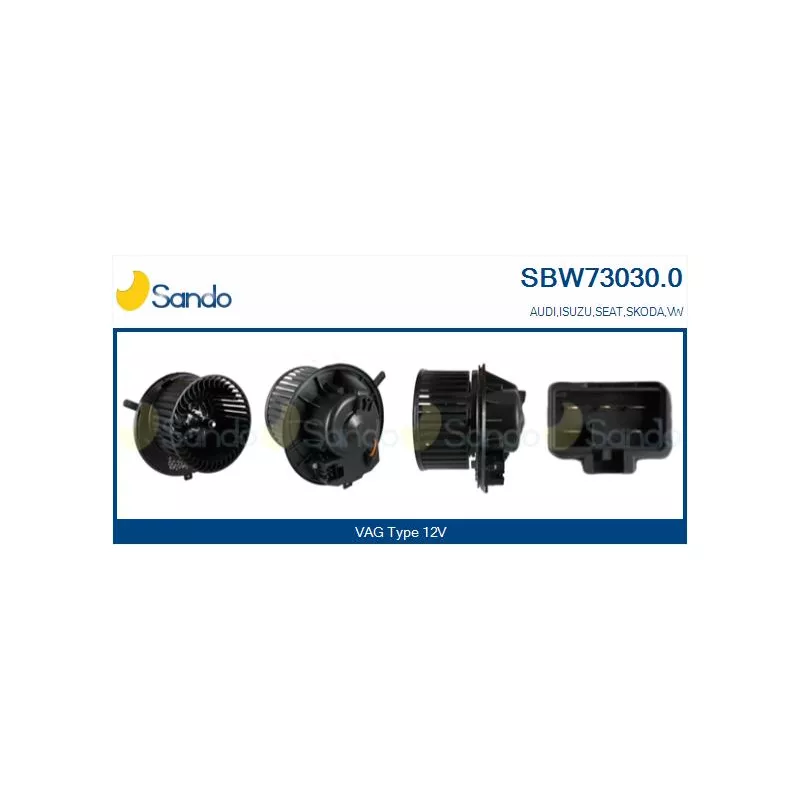 Pulseur d'air habitacle SANDO SBW73030.0