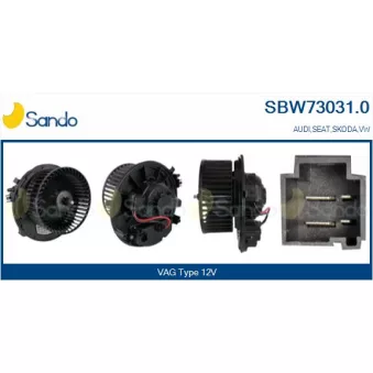 Pulseur d'air habitacle SANDO SBW73031.0