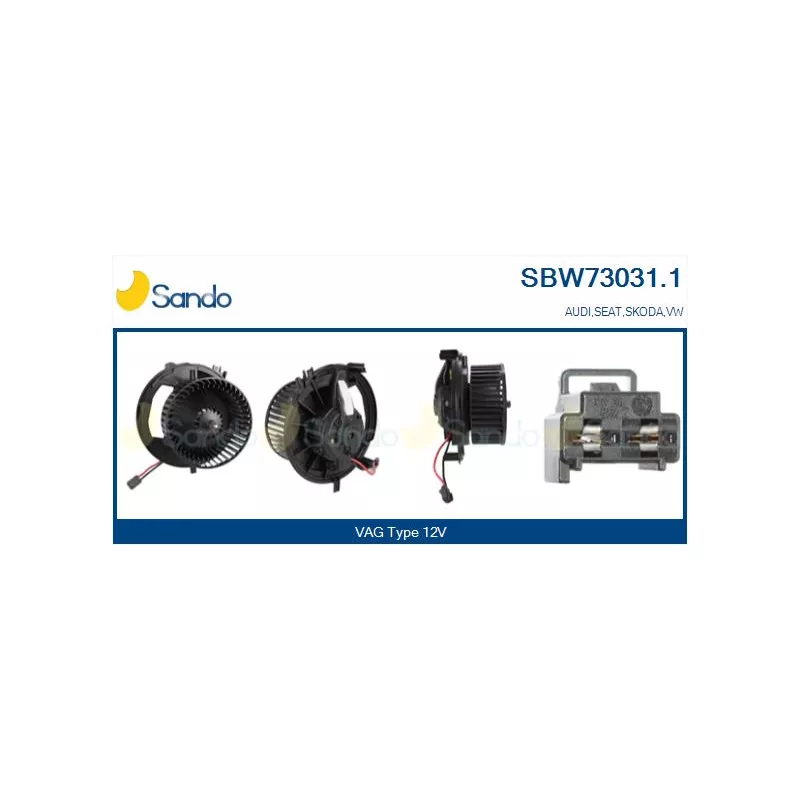 Pulseur d'air habitacle SANDO SBW73031.1