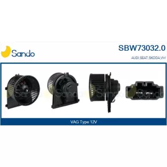 Pulseur d'air habitacle SANDO SBW73032.0