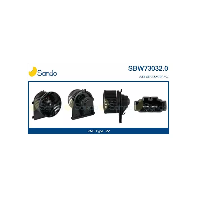 Pulseur d'air habitacle SANDO SBW73032.0