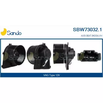 Pulseur d'air habitacle SANDO SBW73032.1