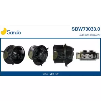 Pulseur d'air habitacle SANDO SBW73033.0