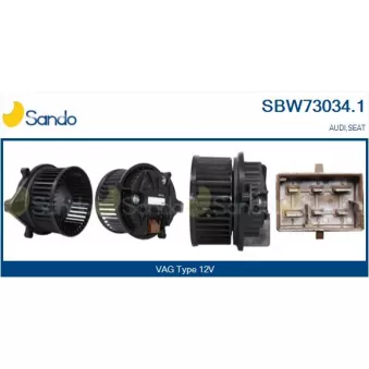 Pulseur d'air habitacle SANDO SBW73034.1