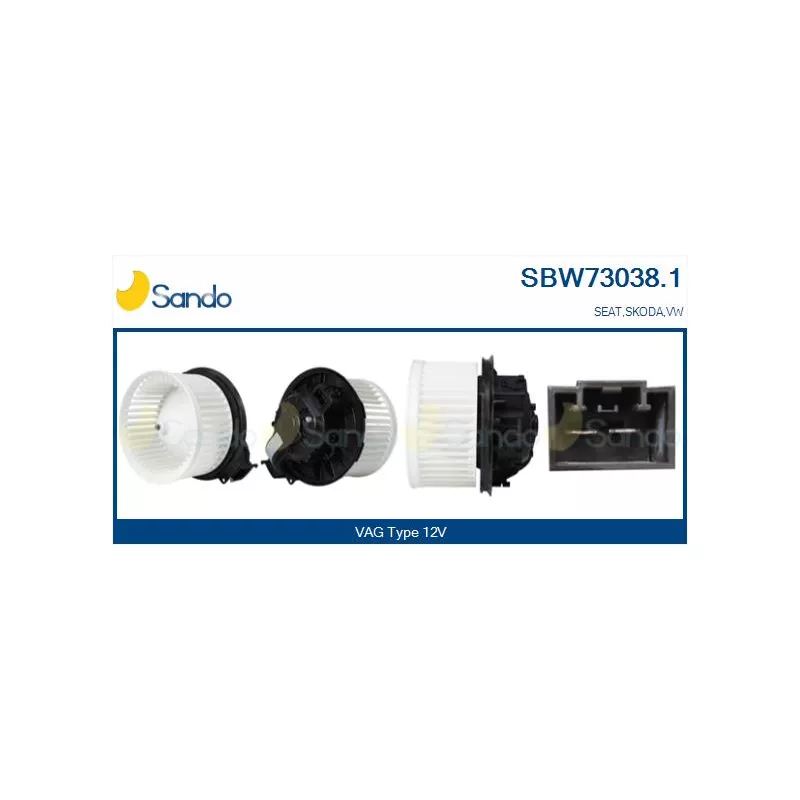 Pulseur d'air habitacle SANDO SBW73038.1