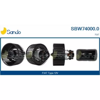 Pulseur d'air habitacle SANDO SBW74000.0