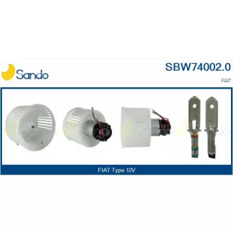 Pulseur d'air habitacle SANDO SBW74002.0