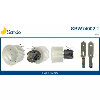 Pulseur d'air habitacle SANDO SBW74002.1