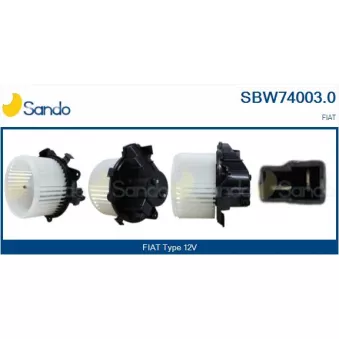Pulseur d'air habitacle SANDO SBW74003.0