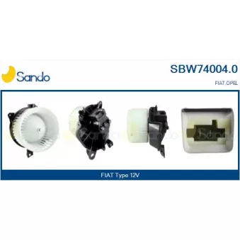 Pulseur d'air habitacle SANDO SBW74004.0