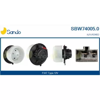 Pulseur d'air habitacle SANDO SBW74005.0