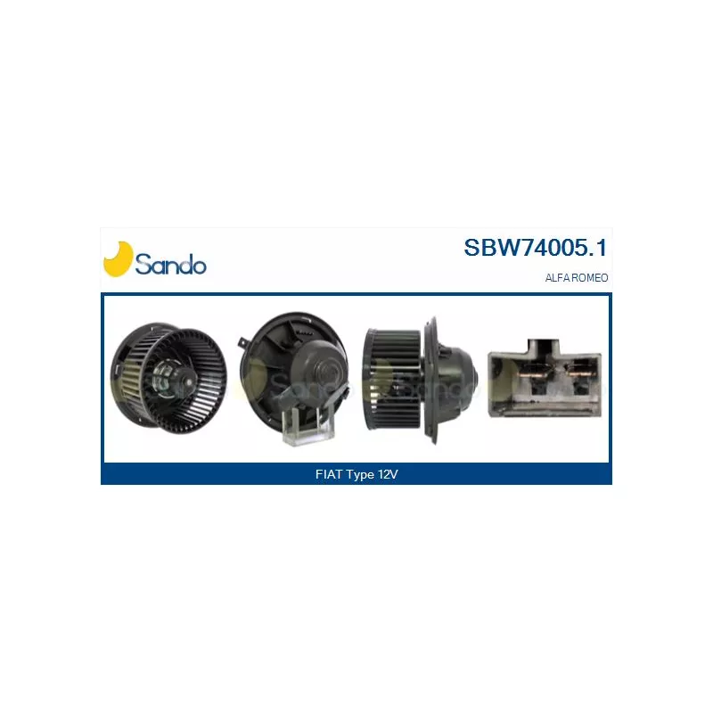 Pulseur d'air habitacle SANDO SBW74005.1