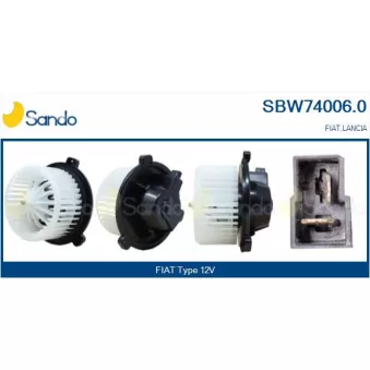 Pulseur d'air habitacle SANDO SBW74006.0