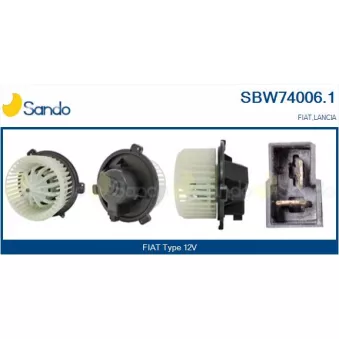 Pulseur d'air habitacle SANDO SBW74006.1