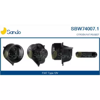 Pulseur d'air habitacle SANDO SBW74007.1