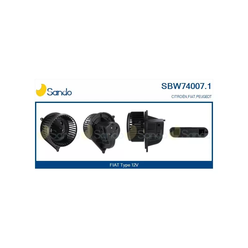 Pulseur d'air habitacle SANDO SBW74007.1