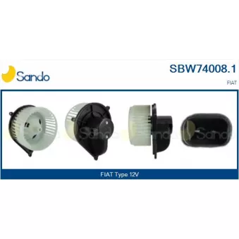 Pulseur d'air habitacle SANDO SBW74008.1