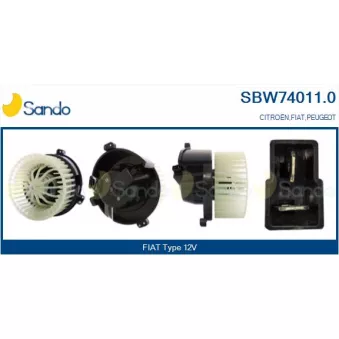Pulseur d'air habitacle SANDO SBW74011.0