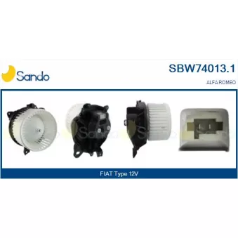 Pulseur d'air habitacle SANDO SBW74013.1