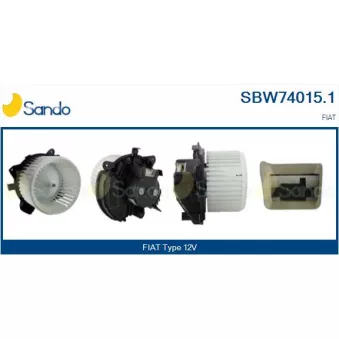 Pulseur d'air habitacle SANDO SBW74015.1