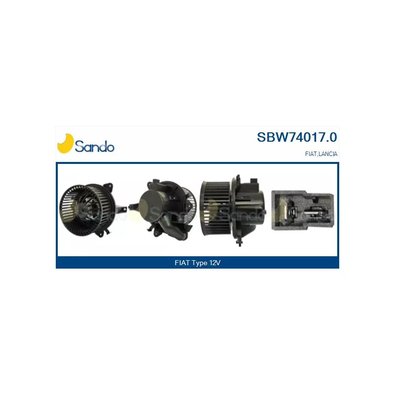 Pulseur d'air habitacle SANDO SBW74017.0