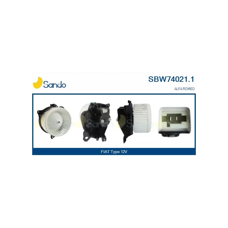 Pulseur d'air habitacle SANDO SBW74021.1